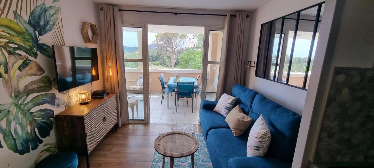 Agay Cap Esterel Village Allee Fleurs - F2 Clim Vue Golf Et Mer - Grande Terrasse Plein Sud Сен-Рафаель Екстер'єр фото