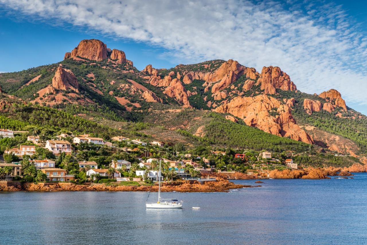 Agay Cap Esterel Village Allee Fleurs - F2 Clim Vue Golf Et Mer - Grande Terrasse Plein Sud Сен-Рафаель Екстер'єр фото
