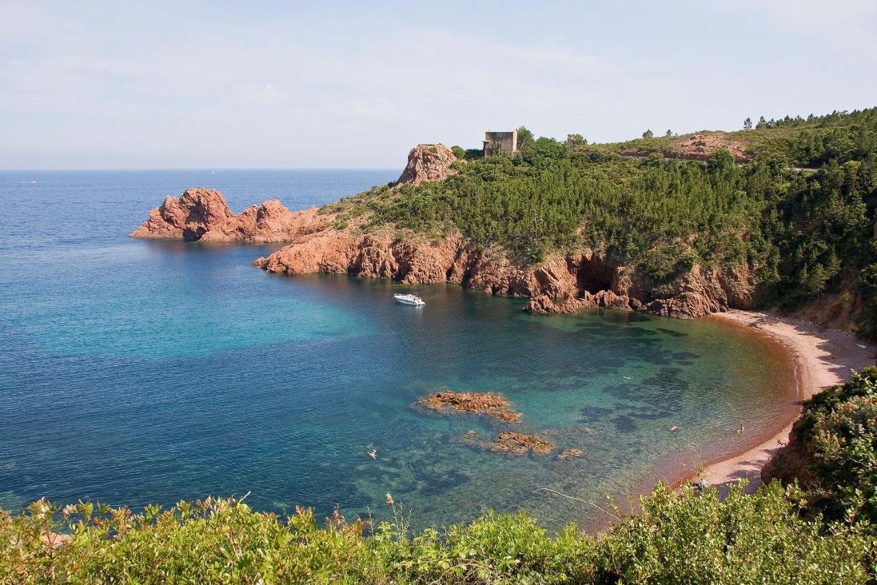 Agay Cap Esterel Village Allee Fleurs - F2 Clim Vue Golf Et Mer - Grande Terrasse Plein Sud Сен-Рафаель Екстер'єр фото
