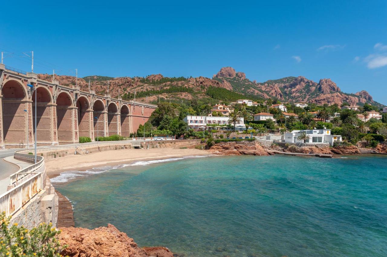 Agay Cap Esterel Village Allee Fleurs - F2 Clim Vue Golf Et Mer - Grande Terrasse Plein Sud Сен-Рафаель Екстер'єр фото