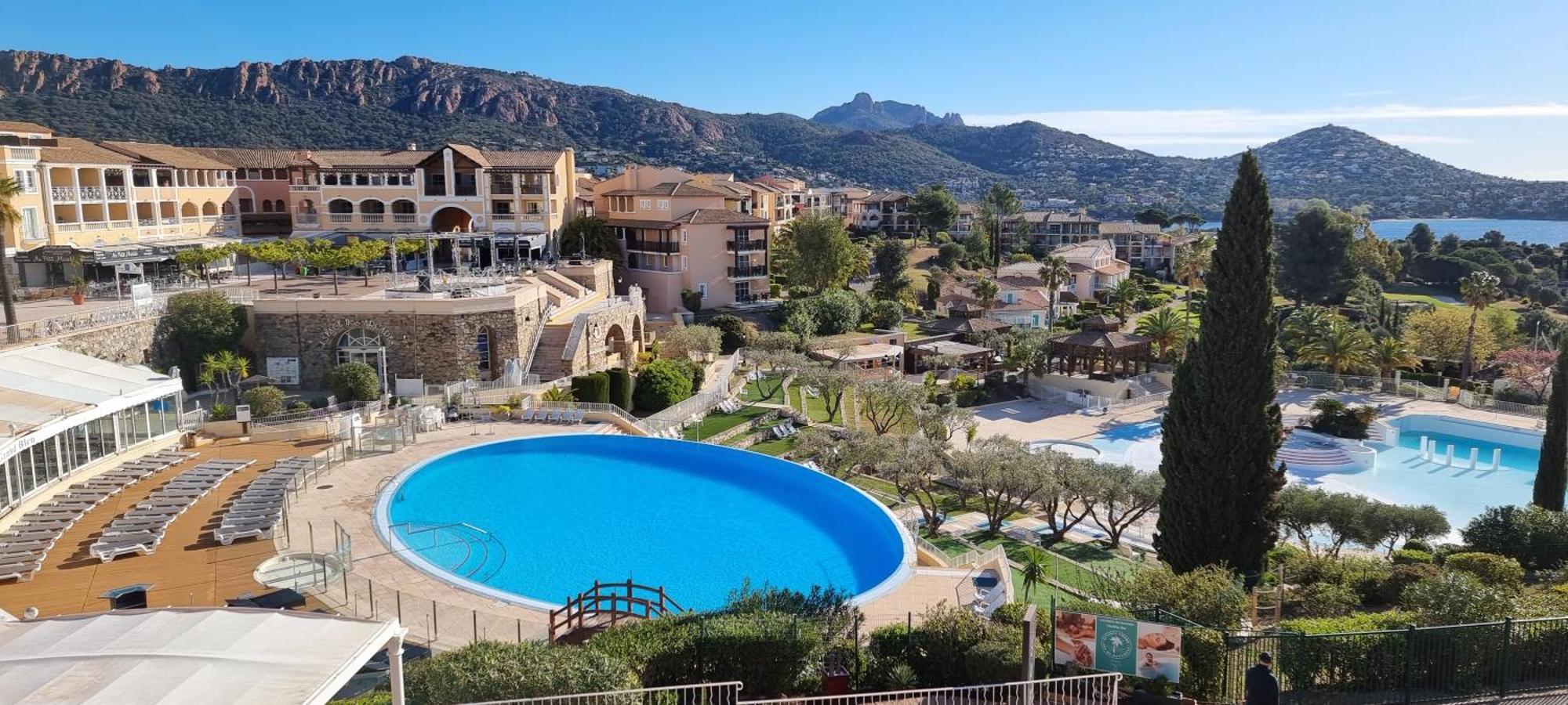 Agay Cap Esterel Village Allee Fleurs - F2 Clim Vue Golf Et Mer - Grande Terrasse Plein Sud Сен-Рафаель Екстер'єр фото